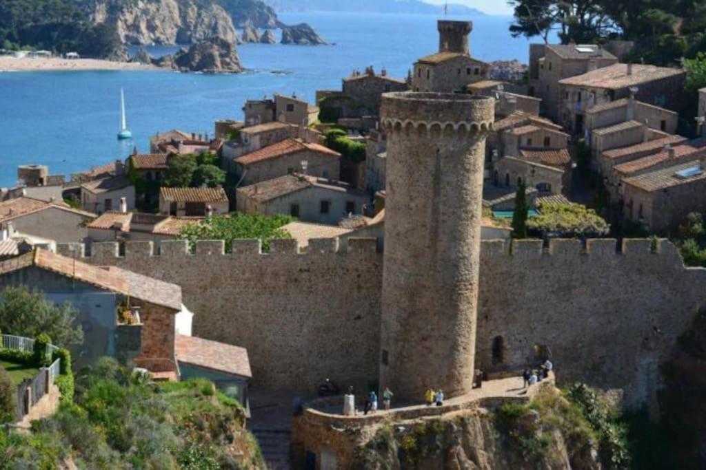 Casa Con Impresionantes Vistas Al Mar Villa ตอสซาเดมาร์ ภายนอก รูปภาพ